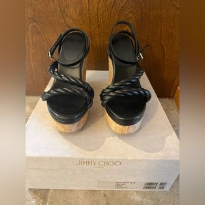 New Jimmy Choo size 6 Wedge Sandals